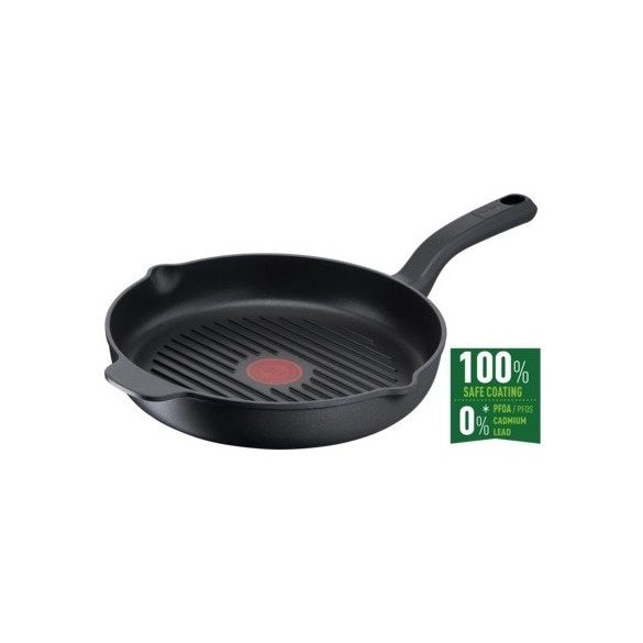 Tefal E2334055 serpenyő grill 26cm so chef black