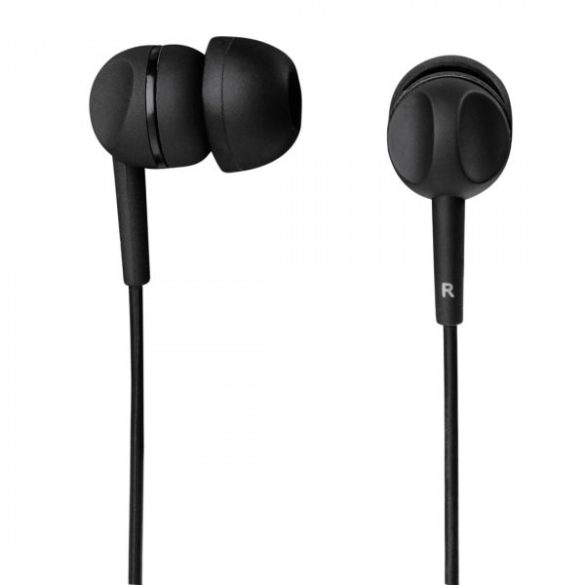 Thomson EAR 3005 IN-EAR fülhallgató, mikrofon, FEKETE (132479)