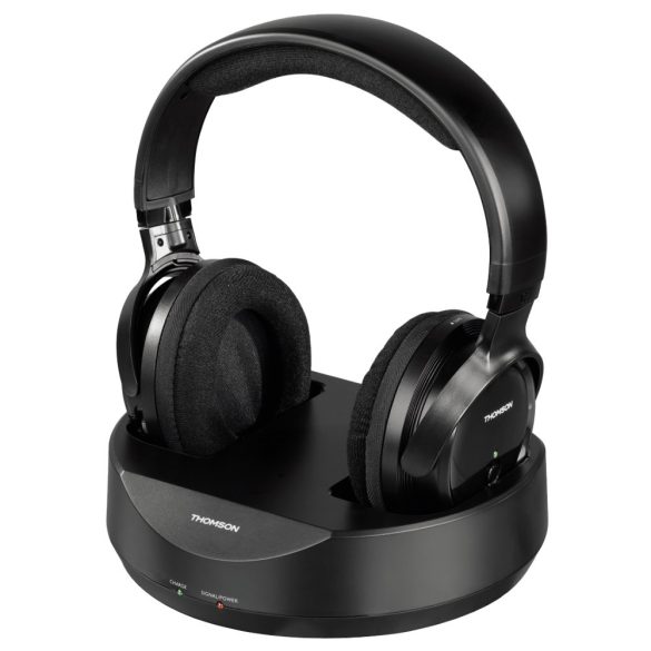 Thomson WHP3001B vezeték nélküli fejhallgató - fekete (131957)