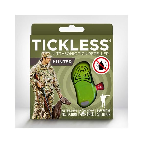 TickLess HUNTER Green kullancs elleni ultrahangos készülék