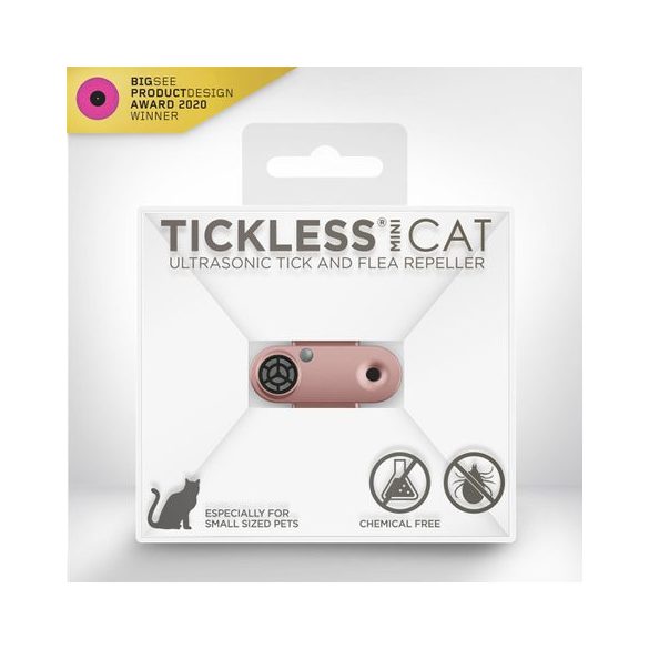 TickLess MINI CAT Rosegold kullancs elleni ultrahangos készülék