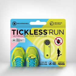   Tickless RUN hordozható kullancsriasztó készülék - neonsárga