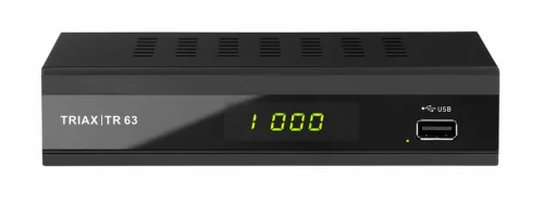 Triax TR 63 DVB-T2 HEVC földi digitális beltéri egység