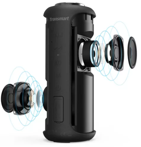 Tronsmart Element T6 Plus Upgraded Edition SoundPulse Bluetooth hangszóró - fekete