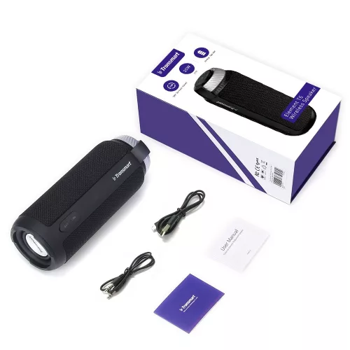 Tronsmart Element T6 vezeték nélküli Bluetooth hangszóró - FEKETE