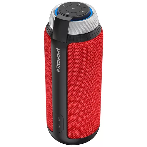 Tronsmart Element T6 vezeték nélküli Bluetooth hangszóró - PIROS