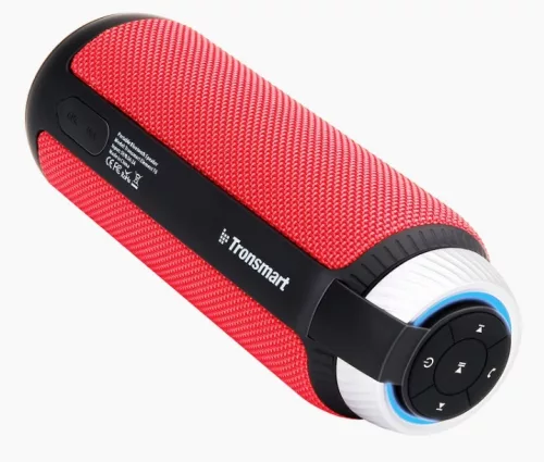 Tronsmart Element T6 vezeték nélküli Bluetooth hangszóró - PIROS