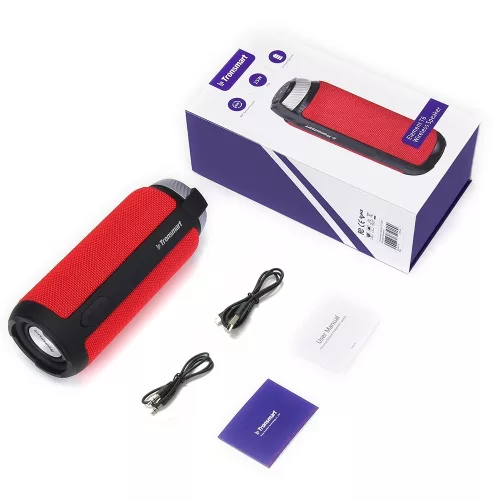 Tronsmart Element T6 vezeték nélküli Bluetooth hangszóró - PIROS