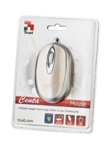 Trust 16147 Centa optikai mini egér-fehér
