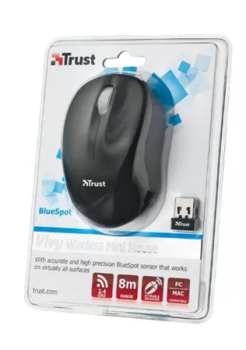 Trust 17639 Vivy optikai vezeték nélküli mini egér