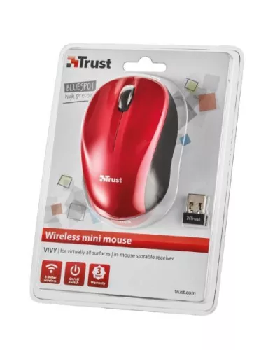 Trust 18477 Vivy optikai vezeték nélküli mini egér