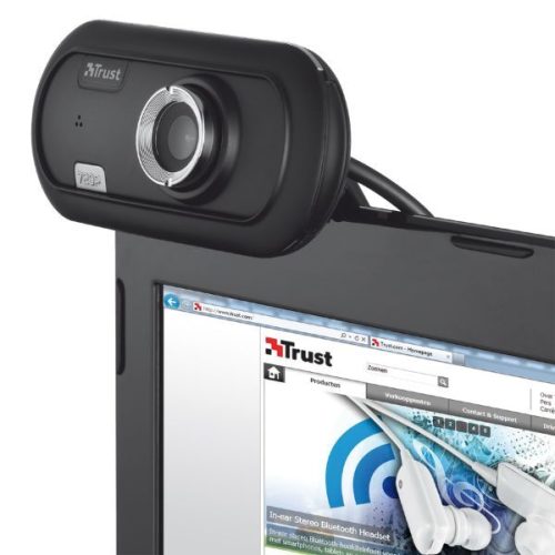 Trust 19401 Verto nagy látószögű webkamera 720p-fekete