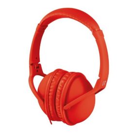 Trust 19625 Duga piros fejhallgató