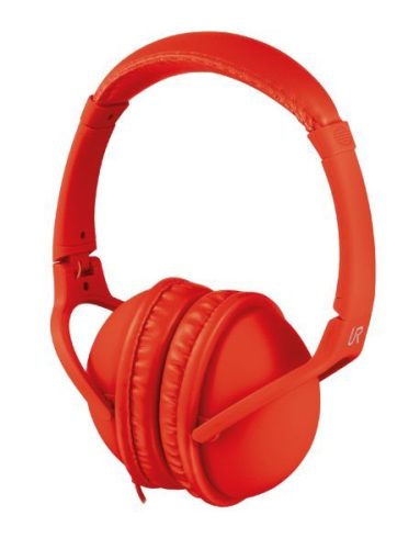 Trust 19625 Duga piros fejhallgató