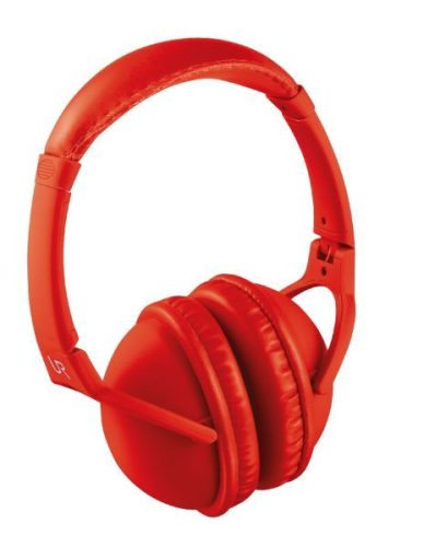 Trust 19625 Duga piros fejhallgató