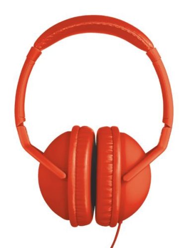 Trust 19625 Duga piros fejhallgató