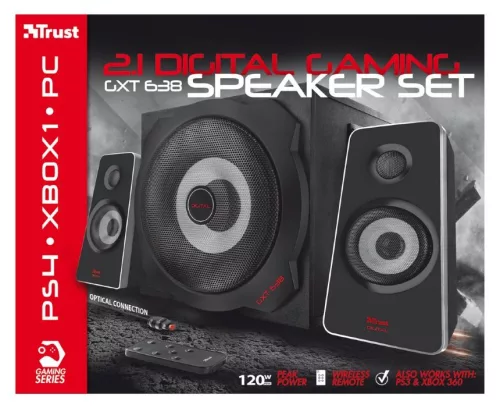 Trust 19755 GXT 638 Digital 2.1 hangfal szett-fekete