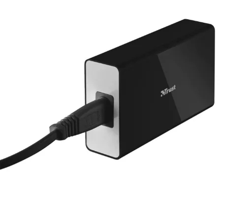 Trust 20014 Hálózati töltő 5 USB port-fekete