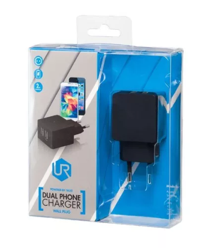 Trust 20147 Univerzális kettős USB hálózati töltő