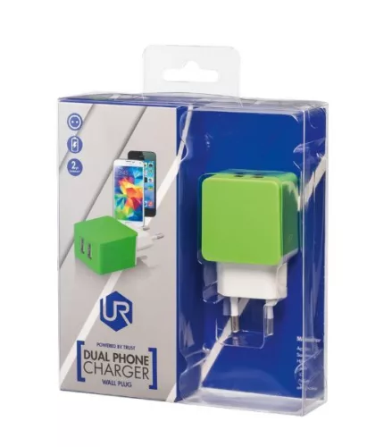 Trust 20150 Univerzális kettős USB hálózati töltő