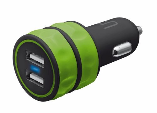 Trust 20158 Okos telefon autós töltő-lime