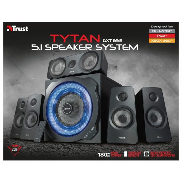 Trust 21738 GXT658 Tytan 5.1 hangszóró