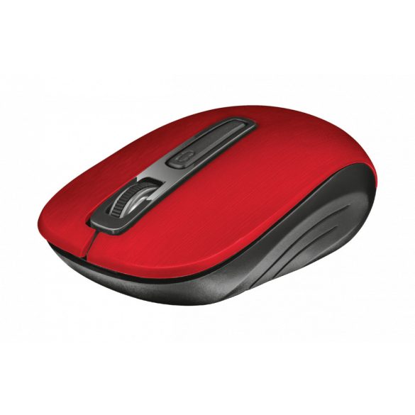 Trust Aera Wireless vezeték nélküli notebook egér - piros (22374)