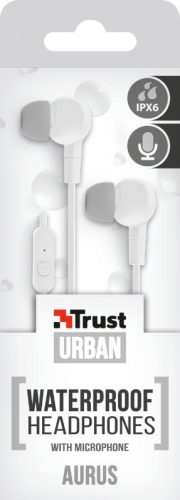 Trust Aurus fülhallgató  - fehér (20835)