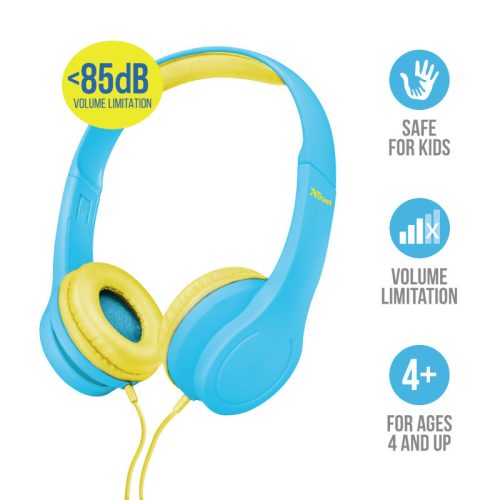 Trust Bino Kids fejhallgató  (22489)