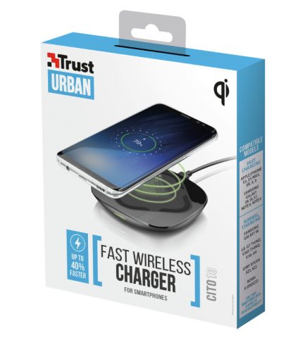 Trust Cito10 vezeték nélküli telefon töltő (22894)