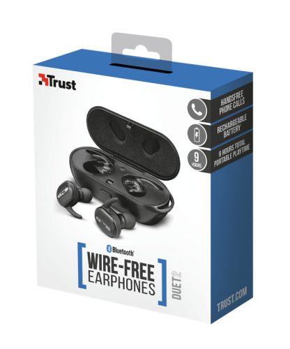 Trust Duet 2 Bluetooth vezeték nélküli fülhallgató (22864)