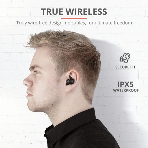 Trust Duet XP Bluetooth vezeték nélküli fülhallgató (23256)