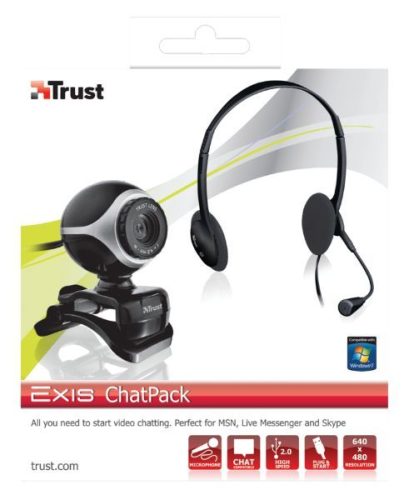 Trust 17028 Exis Chatpack fekete