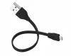 Trust 20139 Flat Micro-USB kábel 20cm fekete