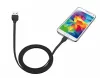 Trust 20135 Flat Micro-USB kábel 1m fekete
