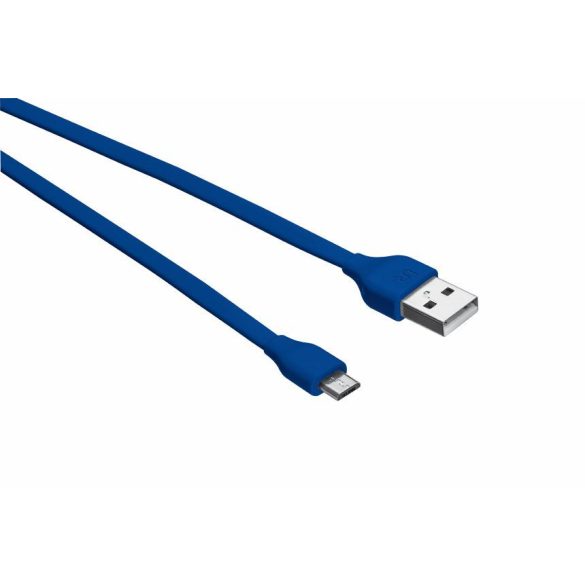 Trust 20136 Flat Micro-USB kábel 1m kék