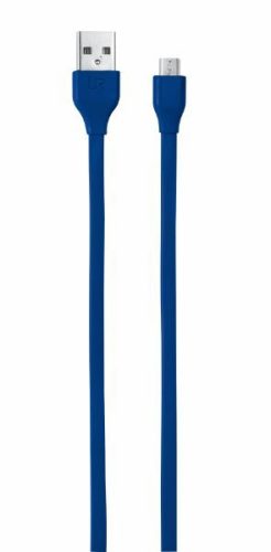 Trust 20136 Flat Micro-USB kábel 1m kék