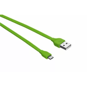 Trust 20138 Flat Micro-USB kábel 1m lime