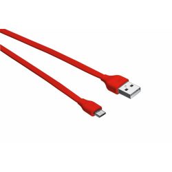 Trust 20137 Flat Micro-USB kábel 1m piros