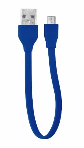 Trust 20140 Flat Micro-USB kábel 20cm kék