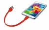 Trust 20141 Flat Micro-USB kábel 20cm piros