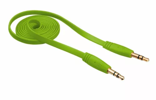 Trust 20178 Flat összekötő kábel 1m lime