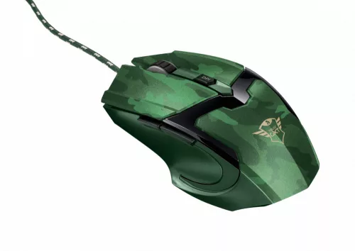 Trust GXT 101C Gav Jungle Gamer egér - zöld (22793)