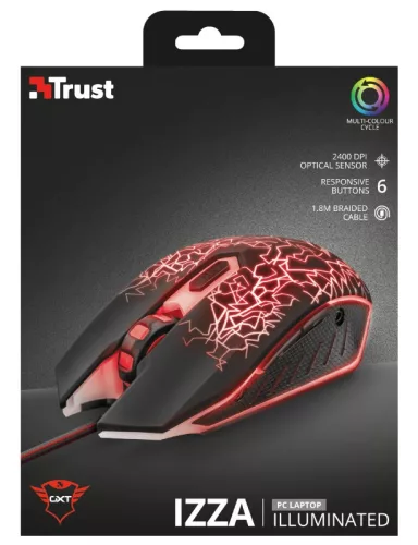 Trust GXT 105 Izza Gamer egér (21683)