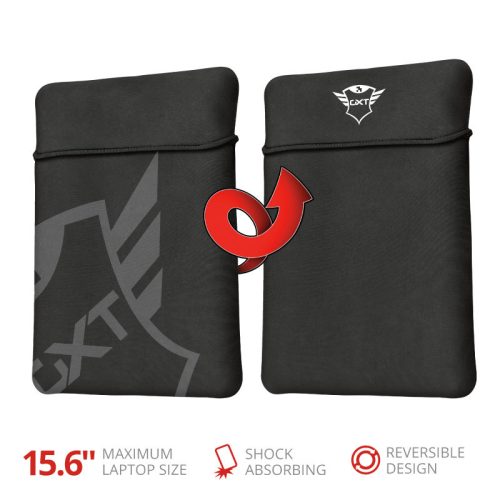 Trust GXT 1242 Lido notebook tok 15,6" - fekete (23242)