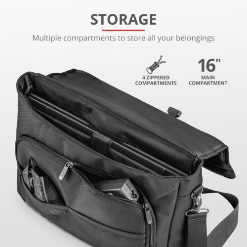 Trust GXT 1270 Bullet notebook oldaltáska 15,6" (23311)