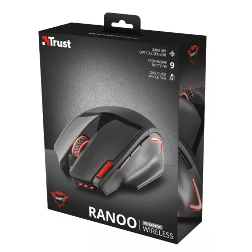 Trust GXT 130 Ranoo vezeték nélküli Gamer egér (20687)
