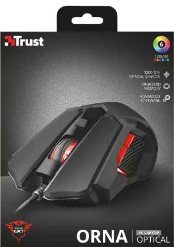 Trust GXT 148 Orna Gamer egér (21197)