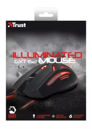 Trust GXT 152 Színváltós vezetékes egér