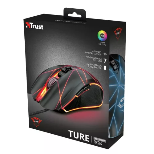 Trust GXT 160 Ture Gamer egér (22332)